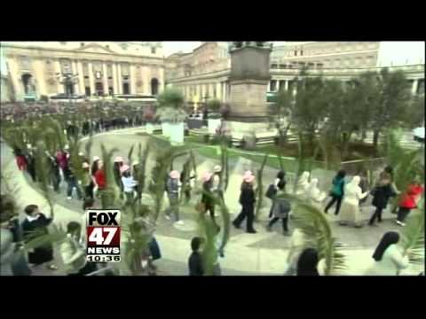 Holy Week Begins with Palm Sunday Celebration in Vatican City