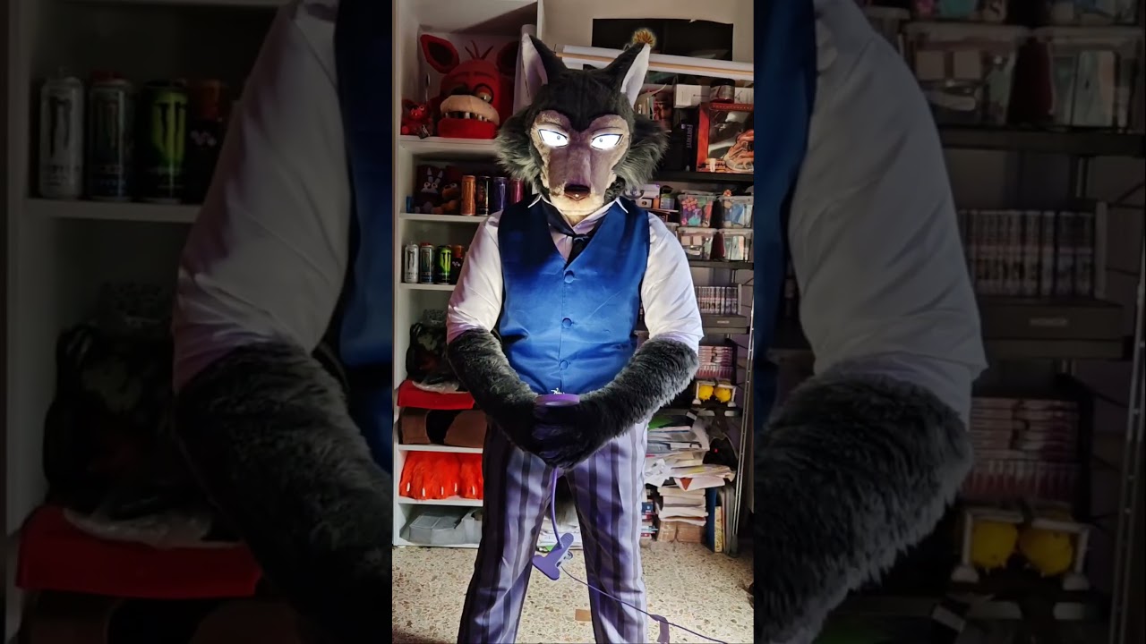 Legoshi in the first episode was this scary for nothing lol #beastars #cosplay