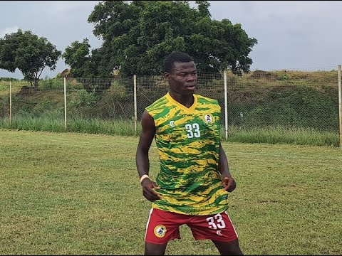 Highlights of Ghanaian left-back Samuel Amankwah against Tudu Mighty Jets in the Division One League