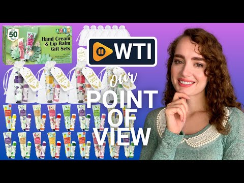 50 Sets Hand Cream and Lip Balm - WTI product video review