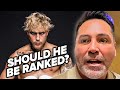 ITS NOT FAIR! - DE LA HOYA SOUNDS OFF ON JAKE PAUL RANKED BY WBC WITH TOMMY FURY WIN