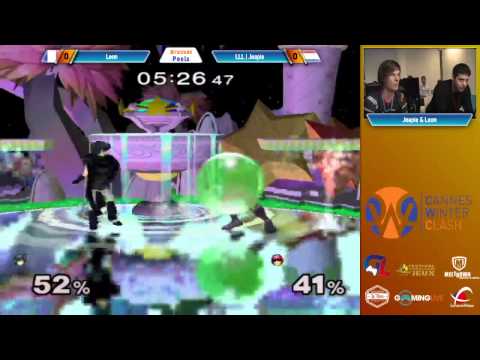[ENG] CWC 2015 - Smash Bros Melee - Pools - Leon vs LLL|Jeapie