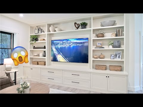 image-How much does built-in entertainment center cost?