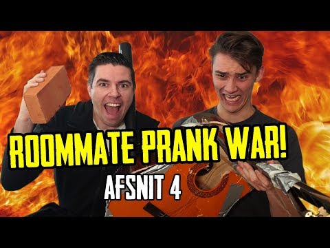 ULTIMATIV ROOMMATE PRANKWAR - Mursten og Landminer // Afsnit 4