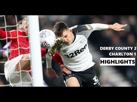Derby County vs Charlton 2-1 (GOALS HIGHLIGHTS) England Championship ~ 30-12-2019