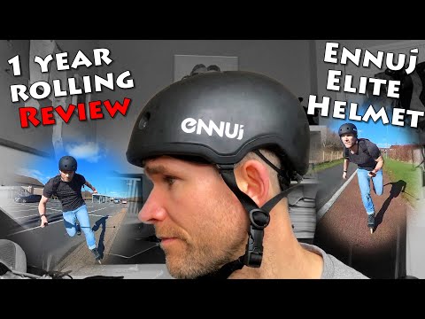 Ennui Elite Helmet Review after 1 year of use // inline skating, rollerblading