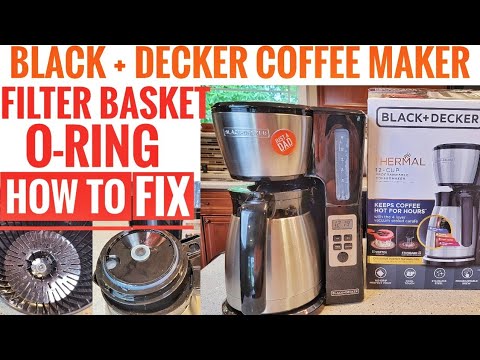 Why does my coffee maker leak out the 
