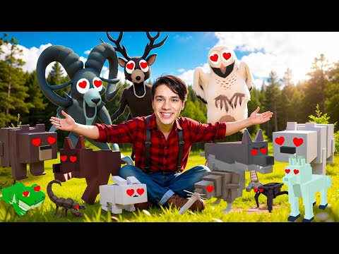 Я ПРИРУЧИЛ ВСЕХ ЖИВОТНЫХ В 99 НОЧЕЙ В ЛЕСУ