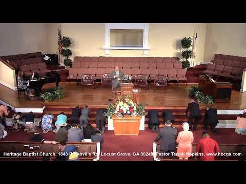 Heritage Baptist Church Sunday AM  4-28-19