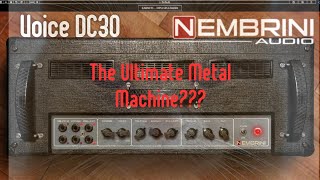 Video thumbnail for NEMBRINI AUDIO VOICE DC30 DEMO SONG by Destroy Team