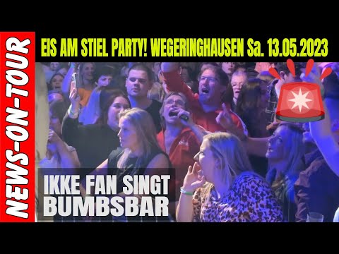 Fan singt Bumsbar (Live) Ikke Hüftgold | Eis am Stiel Party (Wegeringhausen) 13.05.2023