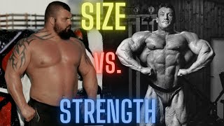 Training for Strength vs. Size | MYTH