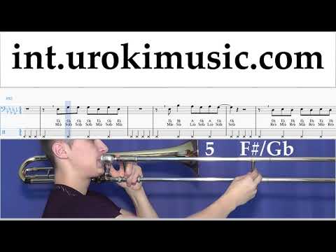 BLOW Sheet Music Trombone - Ed Sheeran BLOW Tutorial