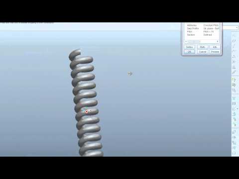 Pro/Engineer Spring Tutorial