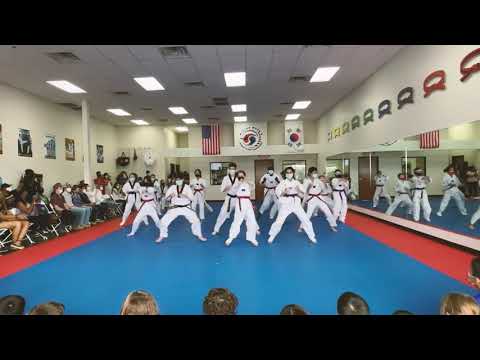 Master Moon's World Class Tae Kwon Do - 2021 Demo Team performance 10.2
