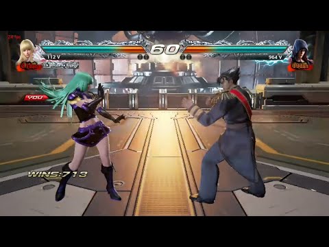 415_2 Lili Rochefort vs Jin Kazama - Tekken 7 ( Uchiha x24 ) PC sin Grafica