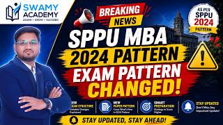 SPPU MBA 2024 Pattern Exam Pattern Changed | Paper Now 60 Marks Instead of 50! | Important Update|