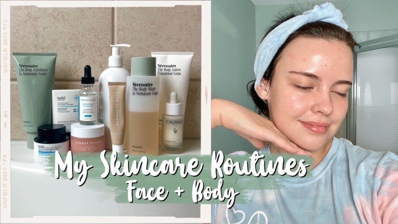 MY SKINCARE ROUTINES | MORNING, NIGHT + BODY CARE | JULIA ADAMS