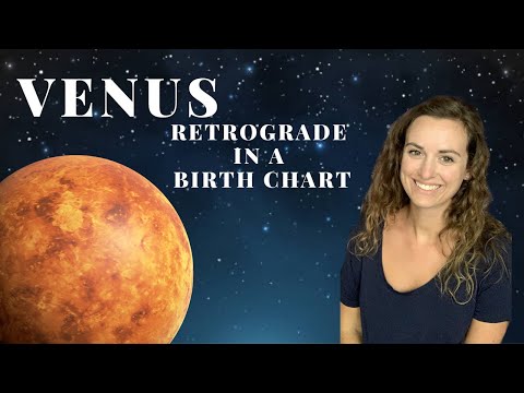 Venus Retrograde In the Birth Chart - Astrology Natal Chart  Rx Planets