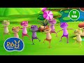Nachdai Dus Wota Bhyaguta I Hera Hera Sathi I Five Little Monkeys Ribu Rhymes Ten Little Frogs