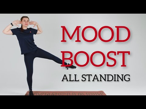 15 min MOOD BOOSTING HIIT WORKOUT  / All Standing Exercises /No Jumping /  Home Workout
