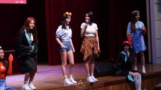 180622 AOA CTS 아트홀 팬사인회  Parfait (파르페) 라이브 & 마무리인사 직캠