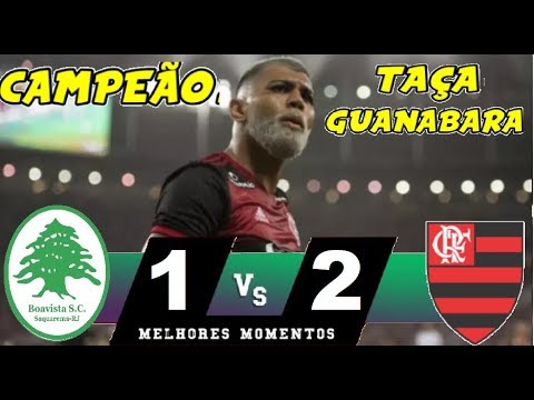 CAMPEÃO! MELHORES MOMENTOS - BOA VISTA 1X2 FLAMENGO - 1080p 60 fps - GABIGOL DIEGO