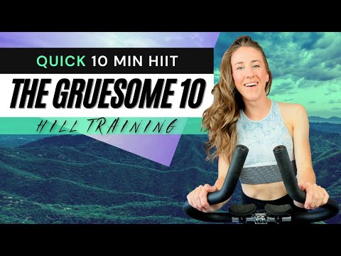10-minute Hiit Cycling for Cardiovascular Endurance