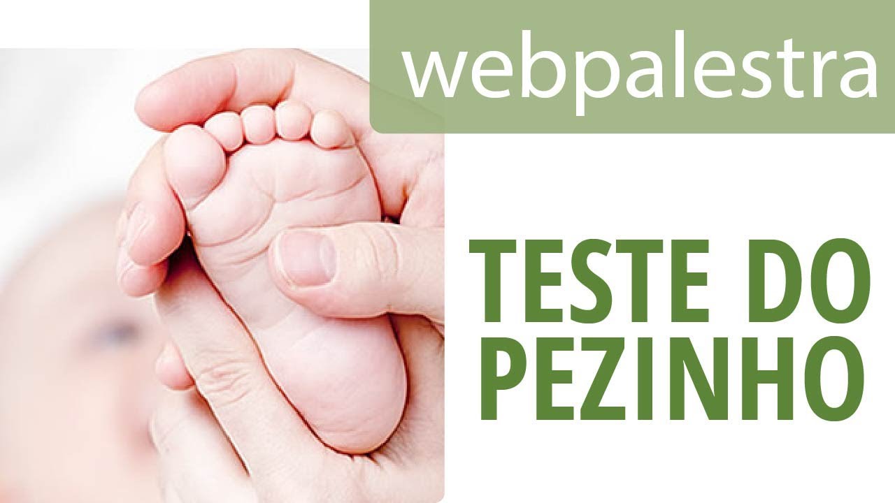 Webpalestra - Cuidados na coleta do teste do pezinho