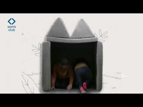 thumbnail video image 2 of Sillón Infantil Dundy Clásico Rosa, 2 of 5