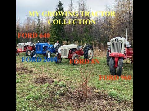 My Ford Tractor collection and what the series numbers mean.