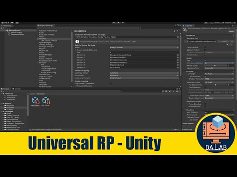 Unity Scriptable Render Pipeline Settings