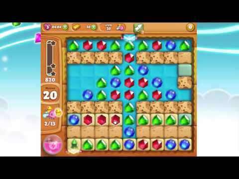 Diamond Digger Saga Level 20 Gameplay