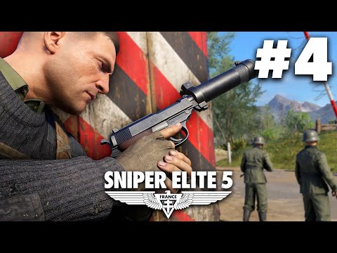 SNIPER ELITE 5 Gameplay Walkthrough Part 4 - MISSION 4 (PS5)