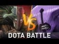 Dota 2 Battle - Faceless Void vs Juggernaut 