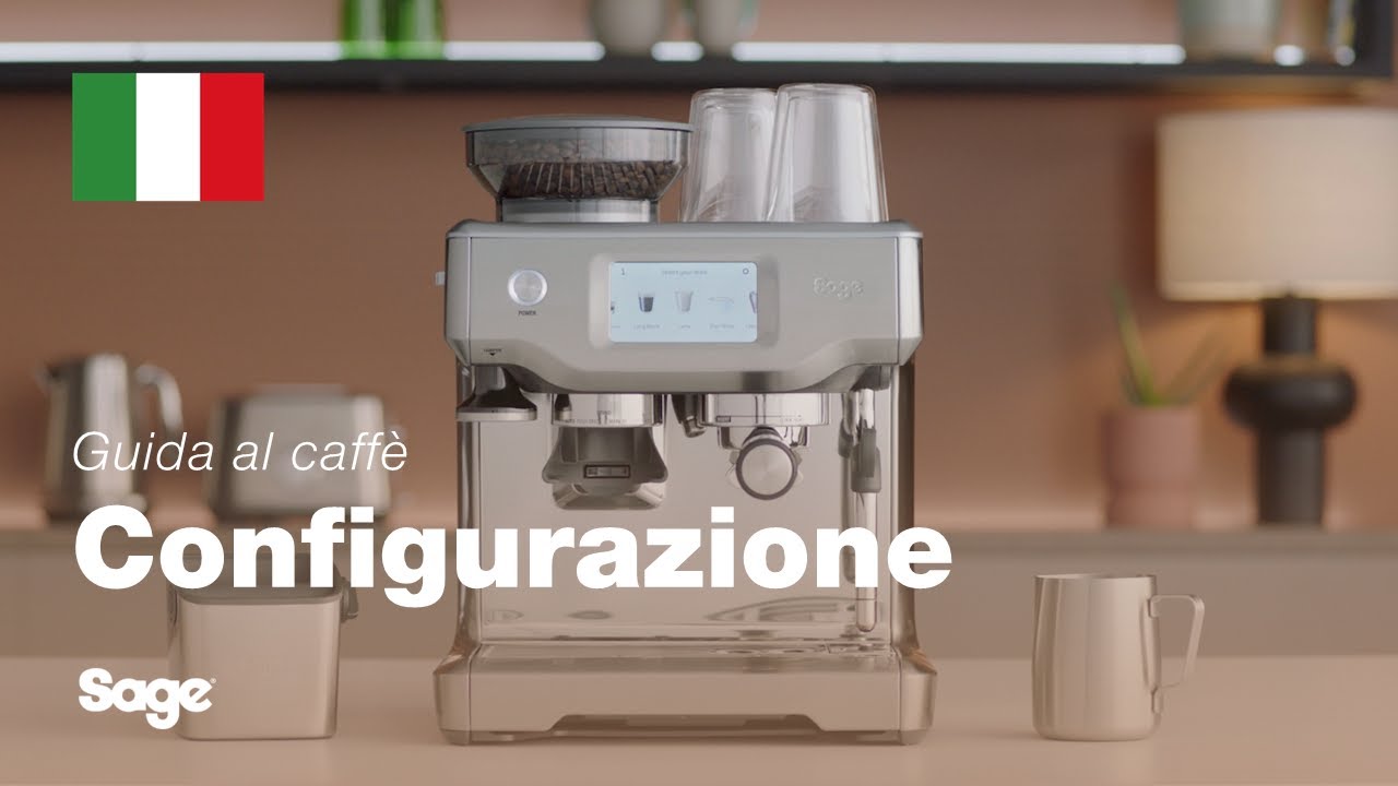 Configurazione della macchina per caffè