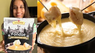 Ready to Eat Cheese Fondue Review | Switzerland Cheese 🧀 Fondue Recipe | ₹1500 😱😱😱