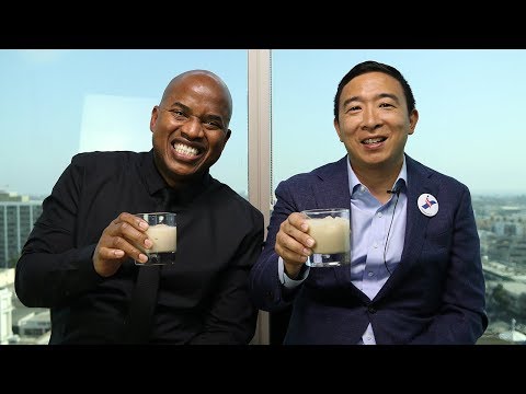 Robot bartenders taking jobs! - featuring Andrew Yang