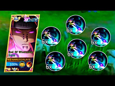 SUN ULTRA FAST 6X WINDTALKER!!! (+99.9% ATTACK SPEED AND MOVEMENT SPEED) SUN BEST BUILD