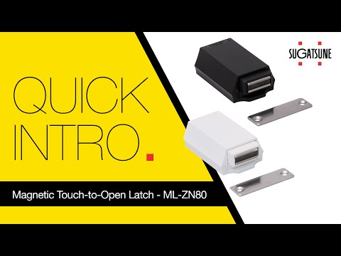 Magnetic Touch-to-Open Latch, the Mighty ML-ZN80