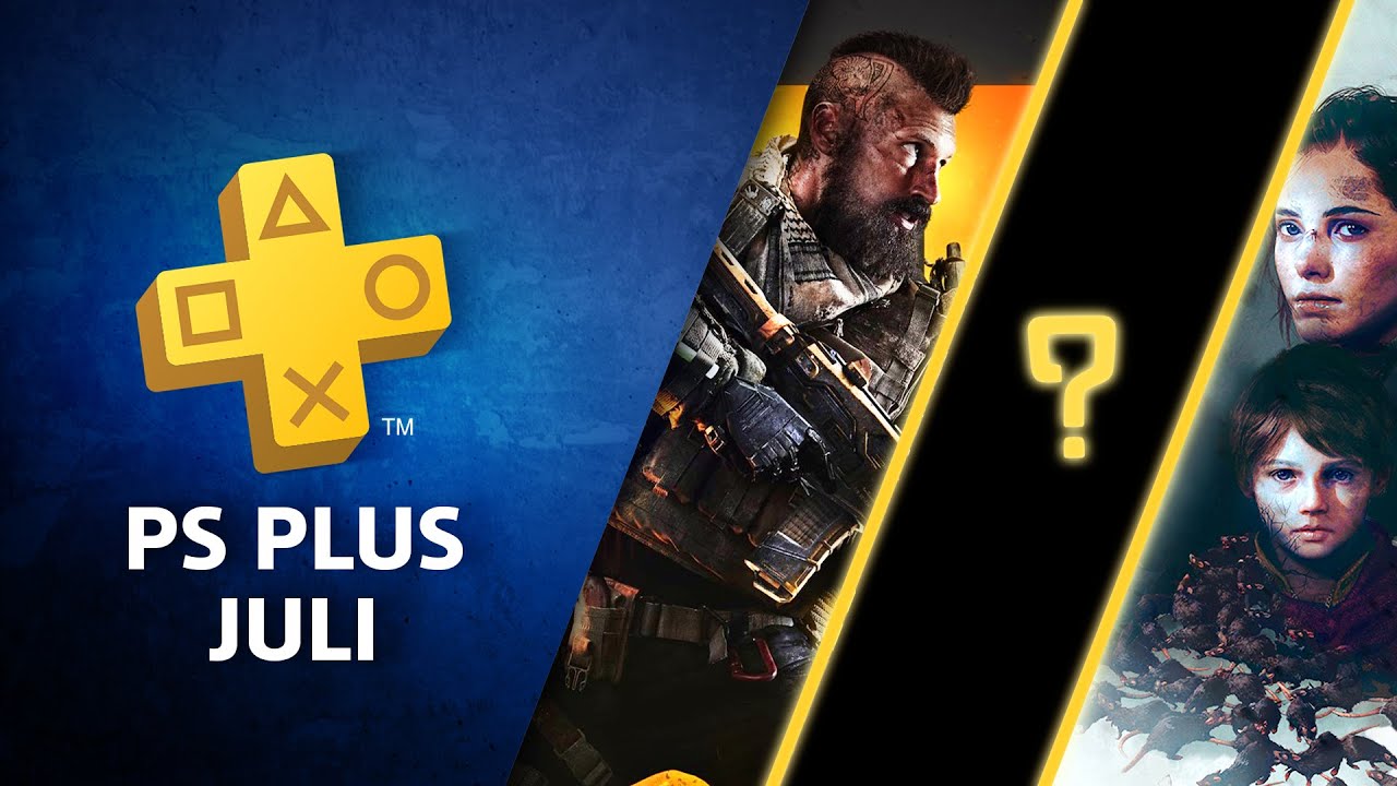 PlayStation Plus-Spiele im Juli: Call of Duty: Black Ops 4, WWE 2K Battlegrounds, A Plague Tale: Innocence