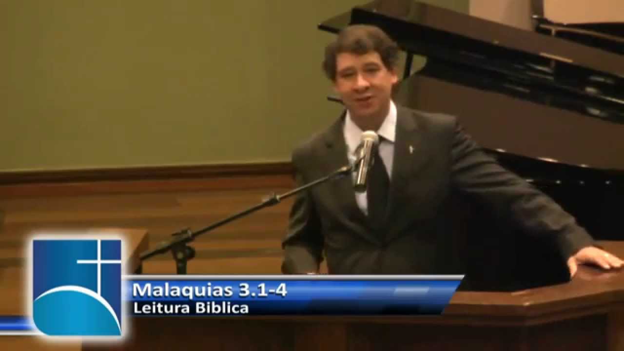 Malaquias 3:1-4 – Rev. Marcos Alexandre - 19/04/2015
