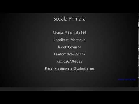 Scoala Primara Martanus