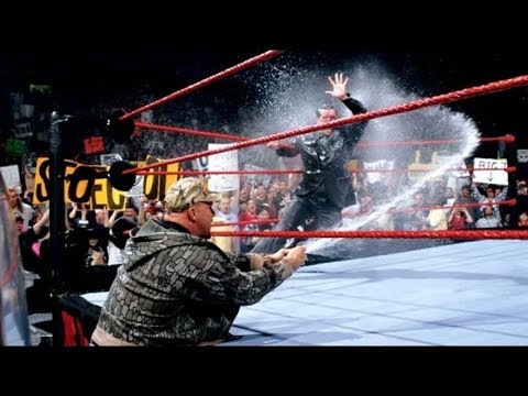 Stone Cold Gives The Corporation A Beer Bath 3/22/99
