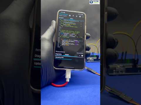 Program Arduino Without Laptop! 💻❌📲 #ArduinoDroid #roboarmy #arduino #shortsviral