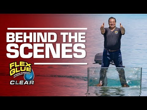 BEHIND THE SCENES: Flex Glue® Clear Commercial *Glass Boat*
