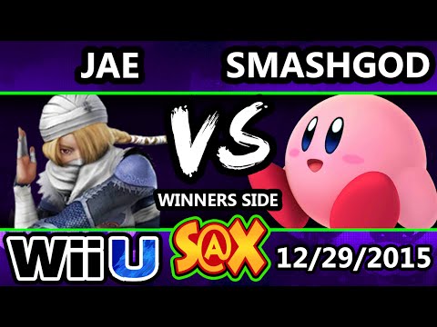 S@X 130 - JAE (Sheik) Vs. HE | SmashG0d (Kirby) SSB4 Tournament - Smash Wii U - Smash 4
