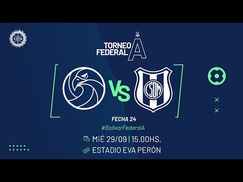 TORNEO FEDERAL A - RESUMEN: CLUB CIUDAD DE BOLIVAR 1 - DEPORTIVO MADRYN 0
