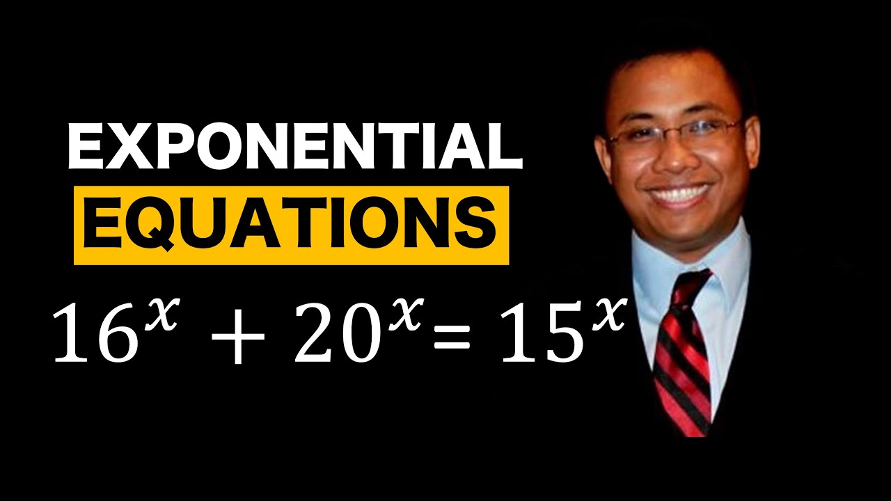 A Difficult Exponential Question