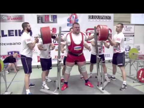 Andrey Konovalov 470kg Squat +120kg 2015 World Championships
